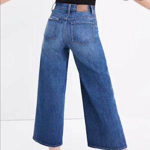 Madewell Wide Leg Crop Jean